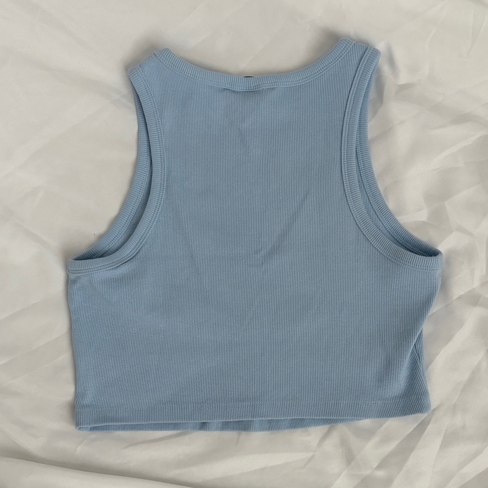 H&M Light Blue Crop Top - Picture 3 of 3